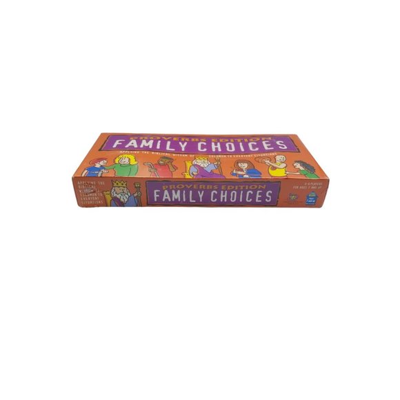 VTG Family Choices Proverbs Edition Faith Kidz Board Game Family Night - Picture 3 of 13